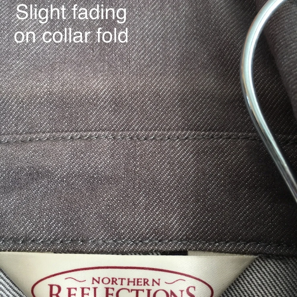 Northern Reflections Jean Style Tailored Dress / Casual Jacket Blazer Size M - Picture 14 of 16